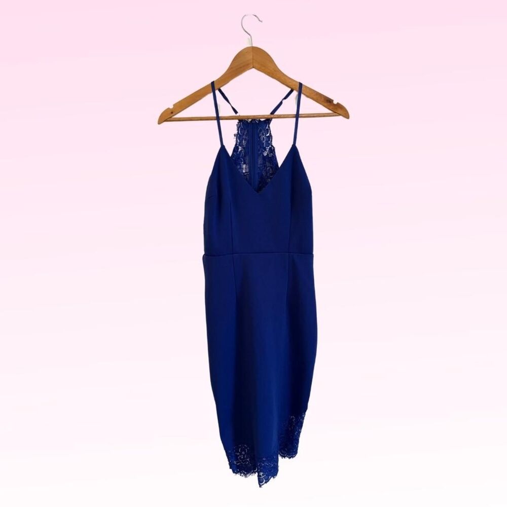 Lulus Women's Blue and Navy Dress